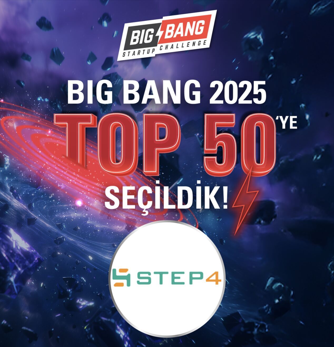 STEP4 Big Bang 2025'te TOP50'ye girdi
